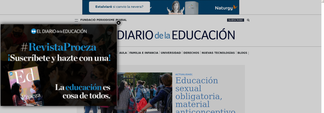 eldiariodelaeducacion.com Screenshot