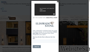 eldoradostone.com Screenshot