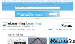elearninglearning.com Screenshot