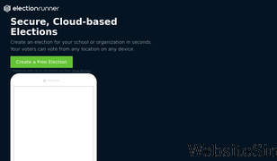 electionrunner.com Screenshot