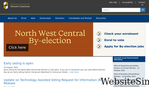 elections.wa.gov.au Screenshot