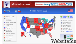 electoral-vote.com Screenshot
