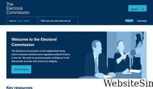 electoralcommission.org.uk Screenshot