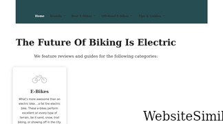 electric-biking.com Screenshot