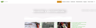 electricaplicada.com Screenshot