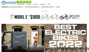 electricbikereport.com Screenshot