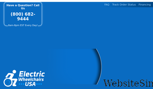 electricwheelchairsusa.com Screenshot