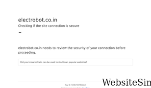 electrobot.co.in Screenshot