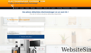 electromenager-express.com Screenshot