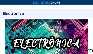 electronicaonline.net Screenshot