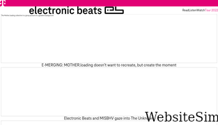 electronicbeats.net Screenshot
