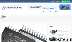 electronics-lab.com Screenshot