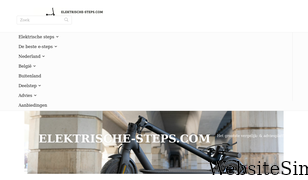 elektrische-steps.com Screenshot