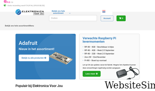 elektronicavoorjou.nl Screenshot