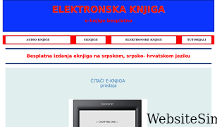 elektronskaknjiga.com Screenshot