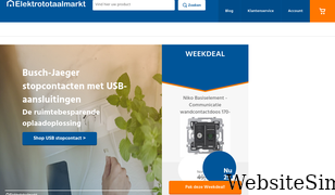 elektrototaalmarkt.nl Screenshot