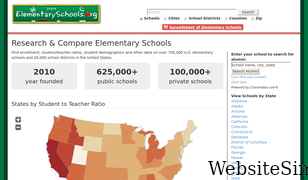 elementaryschools.org Screenshot