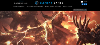 elementgames.co.uk Screenshot