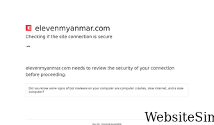 elevenmyanmar.com Screenshot