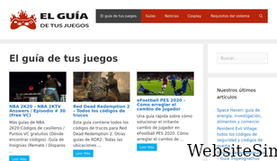 elguiadetusjuegos.com Screenshot