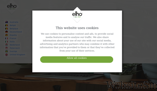 elho.com Screenshot