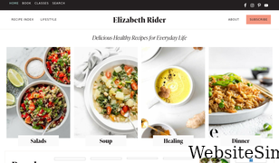 elizabethrider.com Screenshot