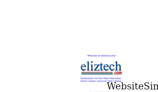 eliztech.com Screenshot
