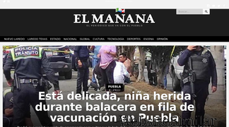 elmanana.com.mx Screenshot
