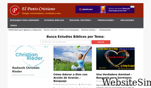 elpuntocristiano.org Screenshot