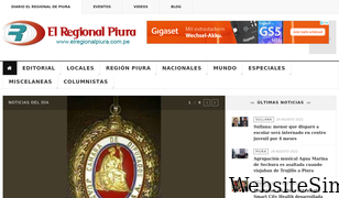 elregionalpiura.com.pe Screenshot