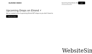 elrondindex.io Screenshot