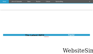 elsalvadorinfo.net Screenshot