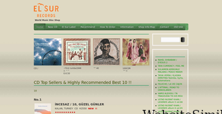 elsurrecords.com Screenshot