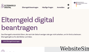 elterngeld-digital.de Screenshot