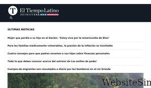 eltiempolatino.com Screenshot