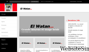 elwatan.com Screenshot