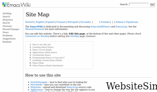 emacswiki.org Screenshot