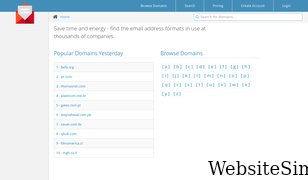 email-format.com Screenshot