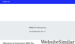 embapro.com Screenshot