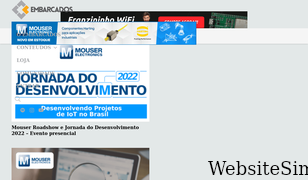 embarcados.com.br Screenshot