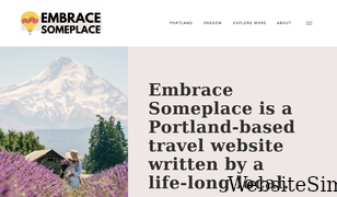 embracesomeplace.com Screenshot