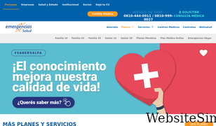 emergencias.com.ar Screenshot