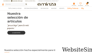 eminza.es Screenshot
