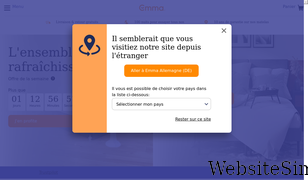 emma.fr Screenshot