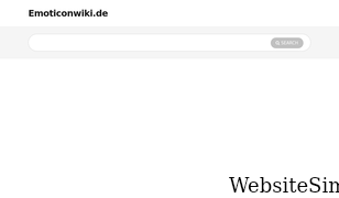 emoticonwiki.de Screenshot