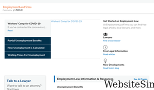 employmentlawfirms.com Screenshot