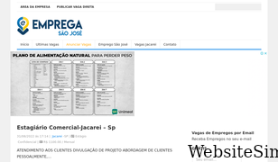 empregasaojose.com.br Screenshot
