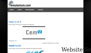 emulanium.com Screenshot
