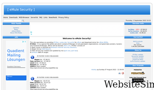 emule-security.org Screenshot