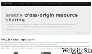 enable-cors.org Screenshot
